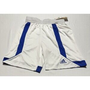 adidas C365 Basketball Shorts Mens Large Blue White Athletic Gym NWT DY7376 New